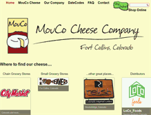 Tablet Screenshot of mouco.com